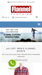 Mobile Screenshot of flannelclothing.com